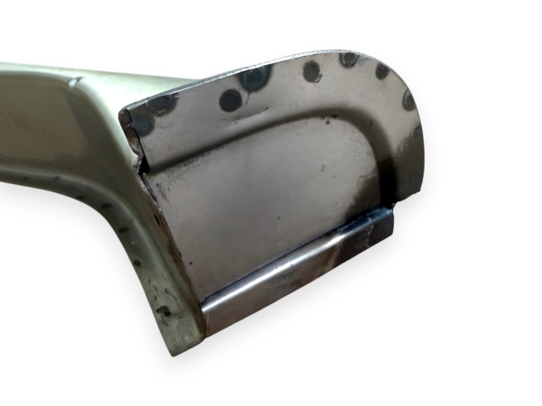 Heater channel left VW Oval Beetle 111801041A  8.1955-7.1956 DKB Premium Metal Rocker 111801045B